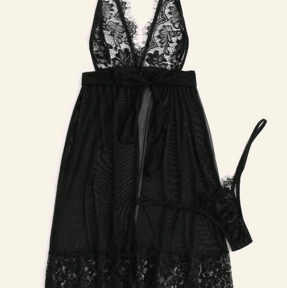 Black babydoll